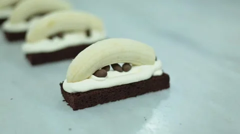 Cake Decoration in the Kitchen Stock Footage 61943649