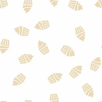Cake dessert glyph icon vector isolated illustration Illustrazione stock