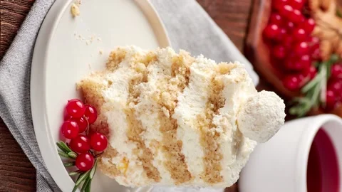 Cake disappear Stock Footage 146161029