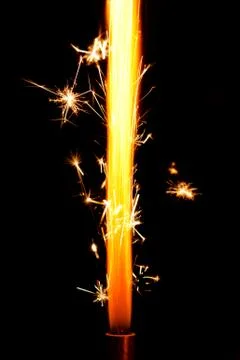 Cake fireworks flame Stock Photos