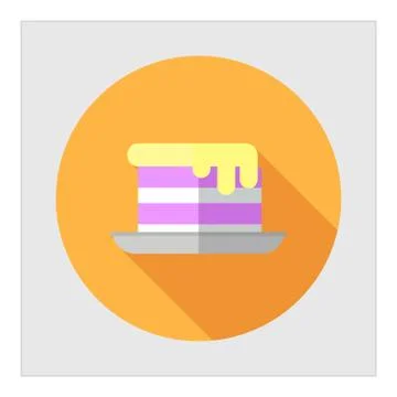 Cake icon Stock Illustration