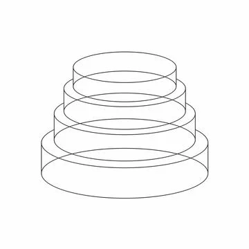 Cake icon Stock Illustration