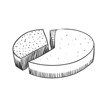 Cake icon. Infographic design. Vector graphic 스톡 일러스트