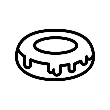 Cake icon template Stock Illustration