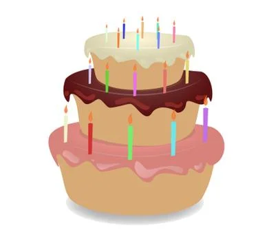 Cake Stock Illustration