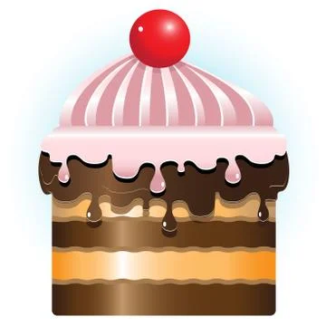 Cake Stock Illustration