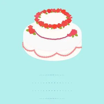 Cake Illustrazione stock