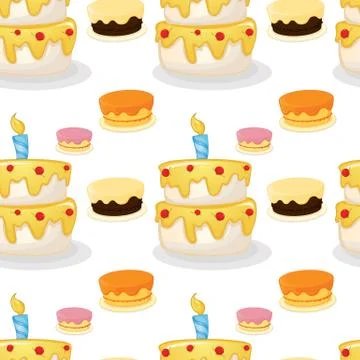 Cake 스톡 일러스트