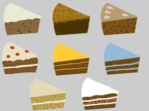 Cake Illustrazione stock