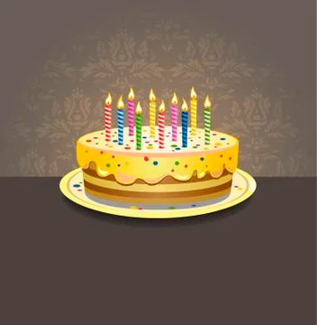 Cake Stock Illustration