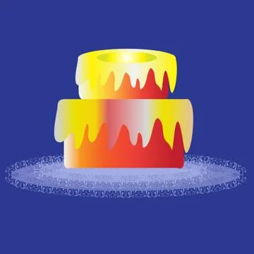 Cake Stock Illustration