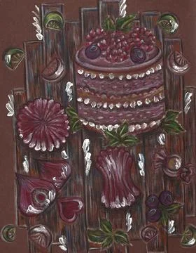 Cake 스톡 일러스트