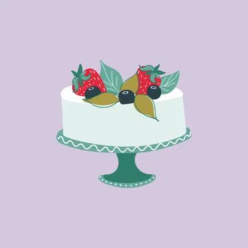 Cake Stock Illustration