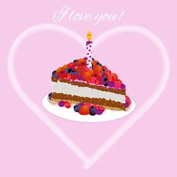 Cake Stock Illustration