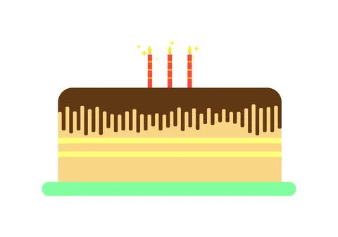 Cake Stock Illustration