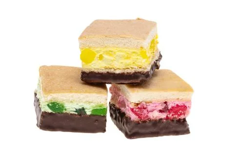 Cake isolated Stock Photos