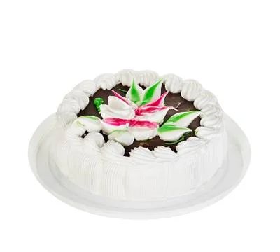 Cake isolated on white background Stock Photos