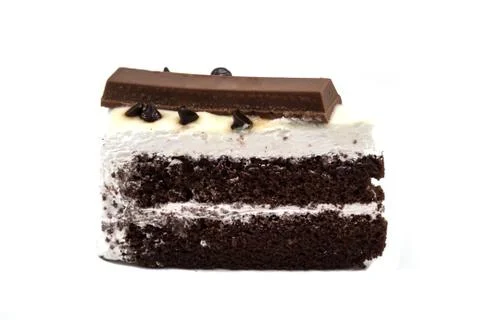 Cake isolated on white background Stock Photos