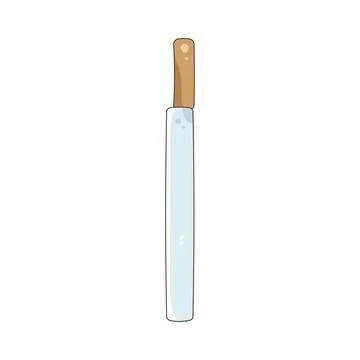 Cake knife Illustrazione stock