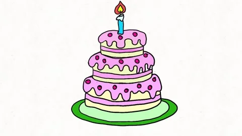 Cake Layers Appearing Loop Stock Footage 331633858