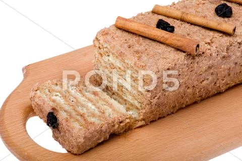 Cake macro Stock Photos