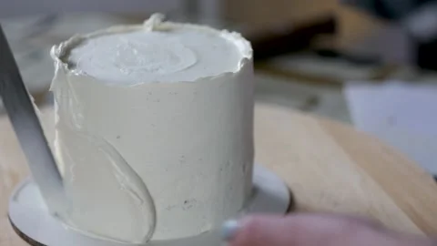 Cake making Stock Footage 136669608