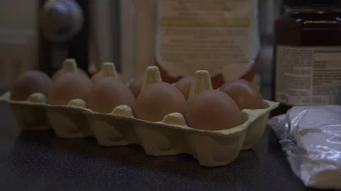 Cake materials Stock Footage 127089912