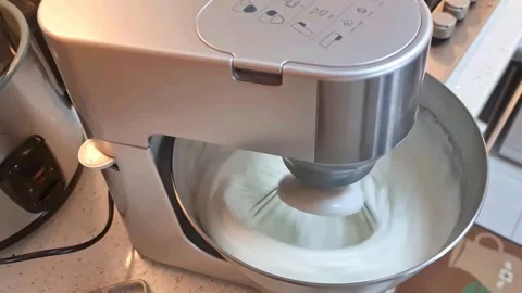 Cake Mixer Stock Footage 195156265