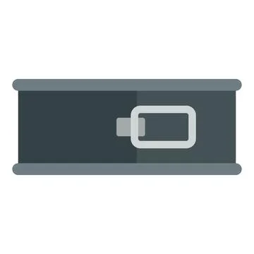 Cake mold flat clipart vector illustration Stock Illustration