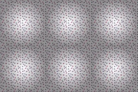 Cake muffin cute seamless pattern. For food poster design. Raster. Nice birthday Illustrazione stock