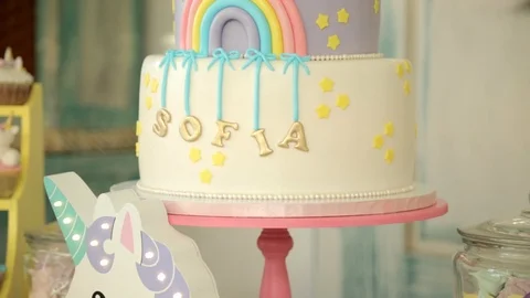 Cake With A Name Sofia 動画素材 97053223