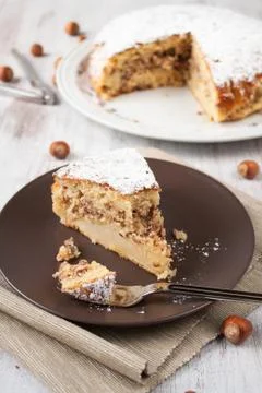 Cake to the nuts Stock Photos