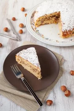 Cake to the nuts Stock Photos