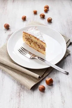 Cake to the nuts Stock Photos