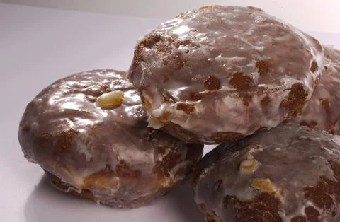 Cake packages on a light background Stock Photos