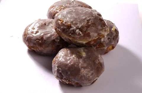 Cake packages on a light background Stock Photos