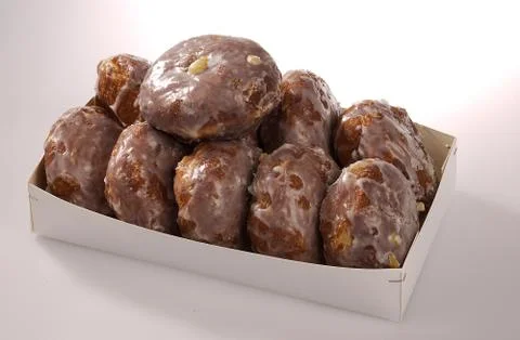 Cake packages on a light background Stock Photos