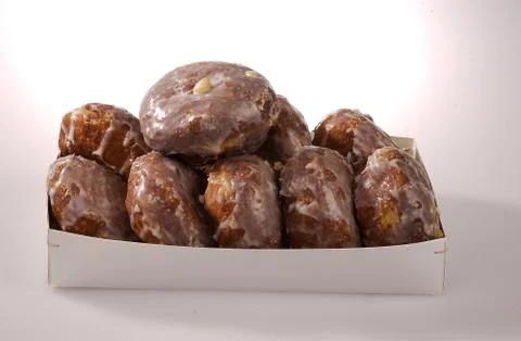 Cake packages on a light background Stock Photos