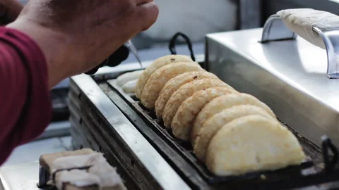 Cake "pancong" Stock Footage 220899852