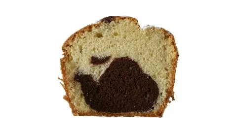 Cake with the pattern of a teapot made of cocoa Stock Photos
