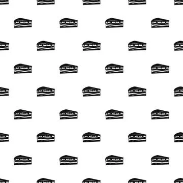 Cake pattern vector Stock Illustration