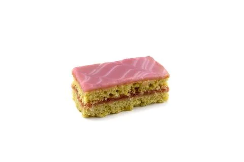 Cake with pink icing Stock-Fotos