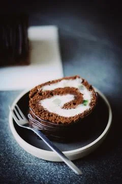 Cake on a Plate - 1 Stock Photos