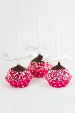 Cake pops Stock Photos