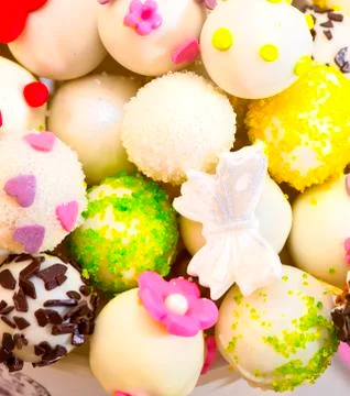 Cake pops Stock Photos