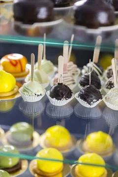 Cake pops. Stock Photos