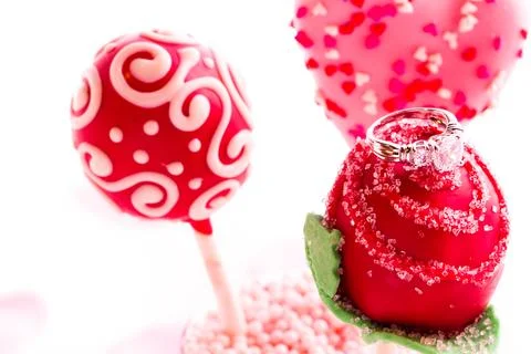 Cake pops Stock Photos