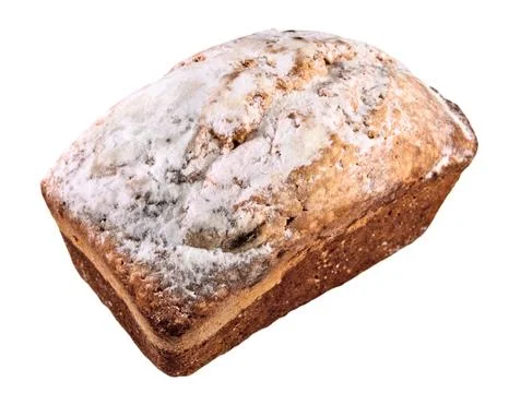 Cake with powdered sugar Stock Photos