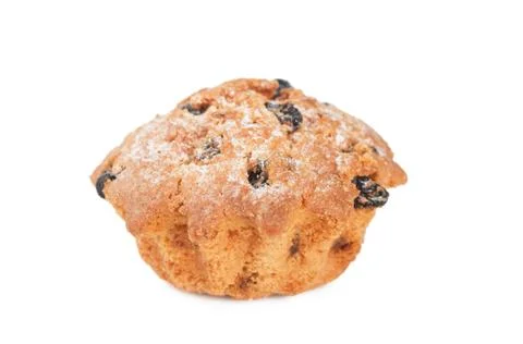 Cake with raisins Stock Photos