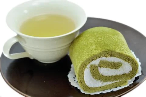 Cake roll Stock Photos